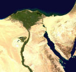 Nildelta - Foto NASA