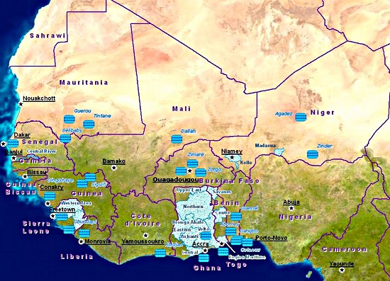 Überschwemmungen in Westafrika. Quelle: OCHA